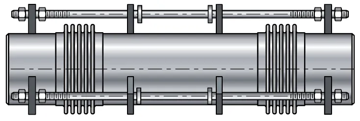 Tied universal expansion joint