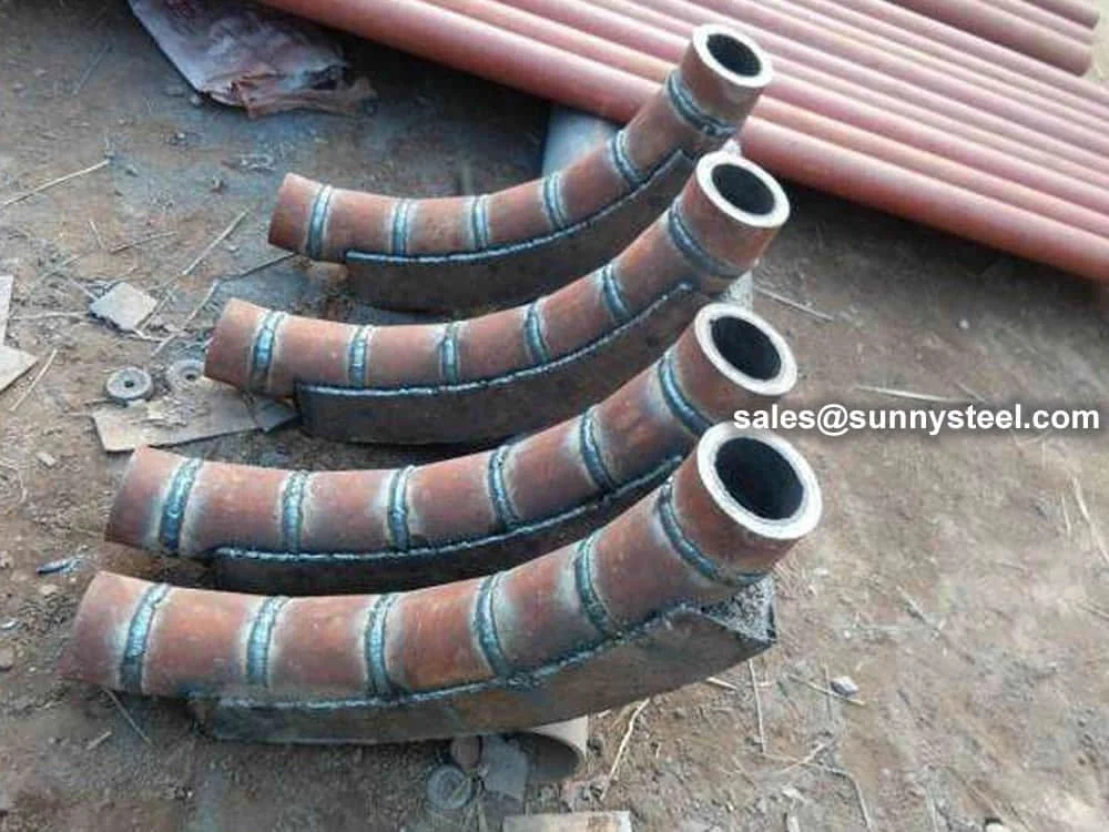 Wear-Back Ceramic-Lined Elbow