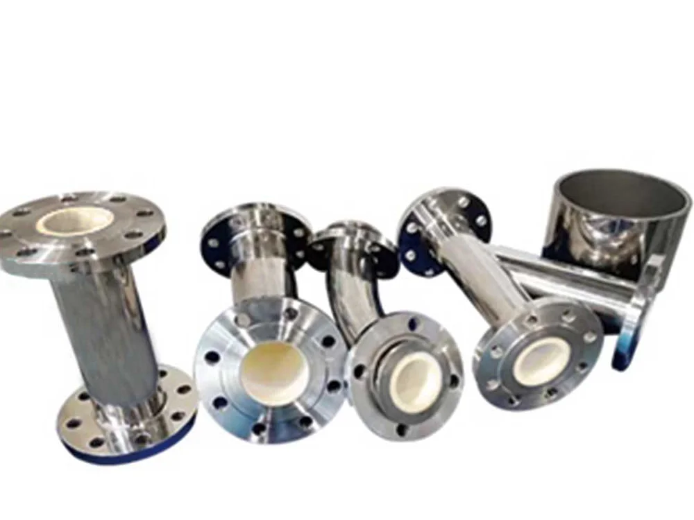 Zirconia lined composite pipeline